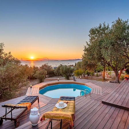 Lagonisi Villa Afroditi エクステリア 写真