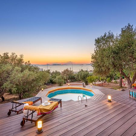 Lagonisi Villa Afroditi エクステリア 写真