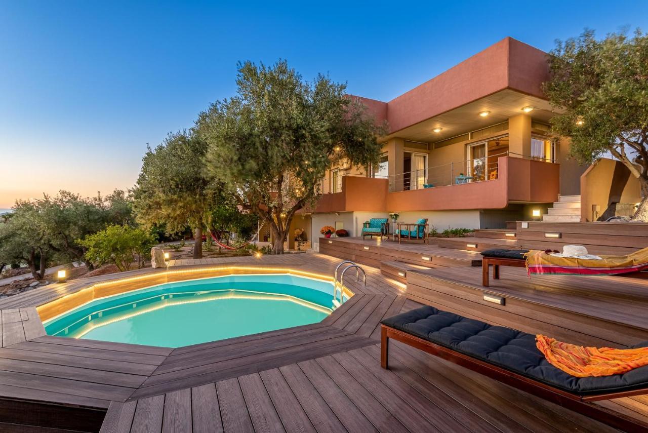 Lagonisi Villa Afroditi エクステリア 写真
